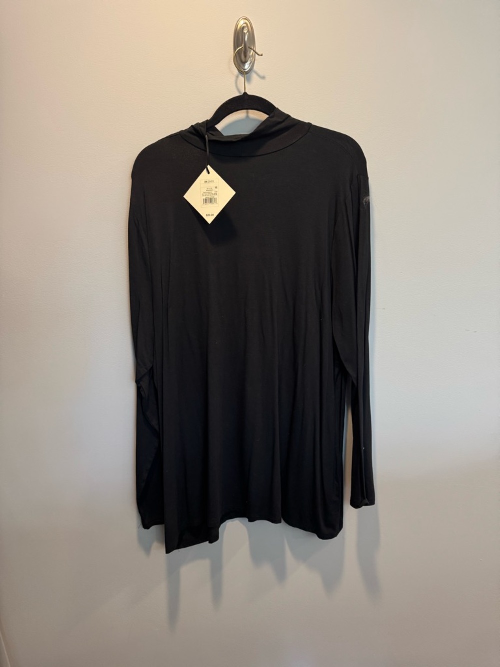 Target Black Long-Sleeve Hooded Tee